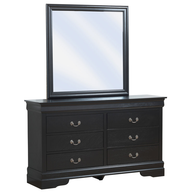 Commode Elegant Traditional, Noir