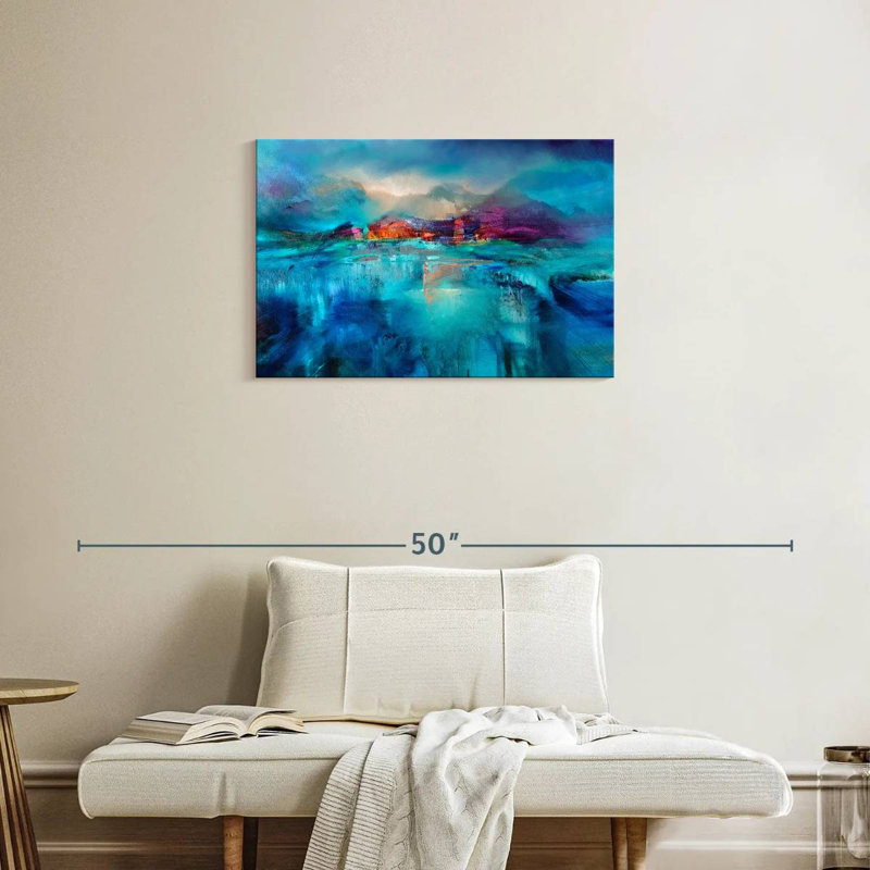 Avery A Winter Evening, 20" H x 30" W