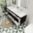 Aylanna 72" Wall-Mounted Double Bathroom Vanity Set-879401473