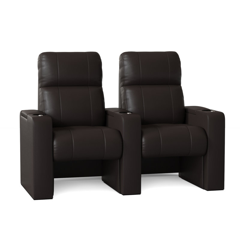 Rangée de sièges de cinéma maison Jet (rangée de 2), Café classique