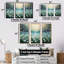 Ensemble de décorations murales Snowdrop Flowers Field In Winter II - Snowdrops-107736403-107736405