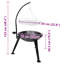 Symple Stuff Single Burner Gas Grill