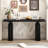 Acacia Veneer Console Table,Suitable For Entryway, Hallway, Living Room, Foyer, Corridor