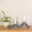 Porte-bougie Marble Wave-1334687437