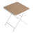 Earthy Yellow All - Weather Lounge Chair Table , Zero Maintenance, Breathable Mesh, Ergonomic Contour, Metal Legs, Suitable For Nordic Minimalist Spaces Khaki 2 Piece Pp Plastic, Stable,-390860401