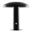 Writzer 11" Contemporary Bohemian Rechargeable/Cordless Dimmable Integrated LED Mushroom Table Lamp-1863974577