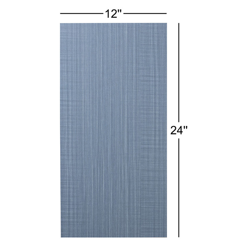 Carreau de vinyle de luxe Fabical 12 po x 24 po x 24 mm, Tissage de port