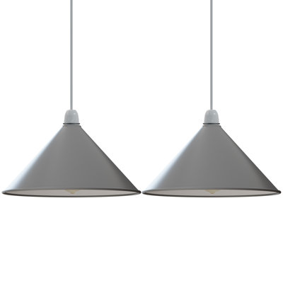 14.3cm H Metal Cone Lamp Shade ( Screw On )