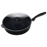 Swiss Diamond Stainless Steel Handle Saute Pan with Lid