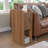 Fluted End Table Set With Drawers(set Of 2), Farmhouse Side Table With Storage-1180773792