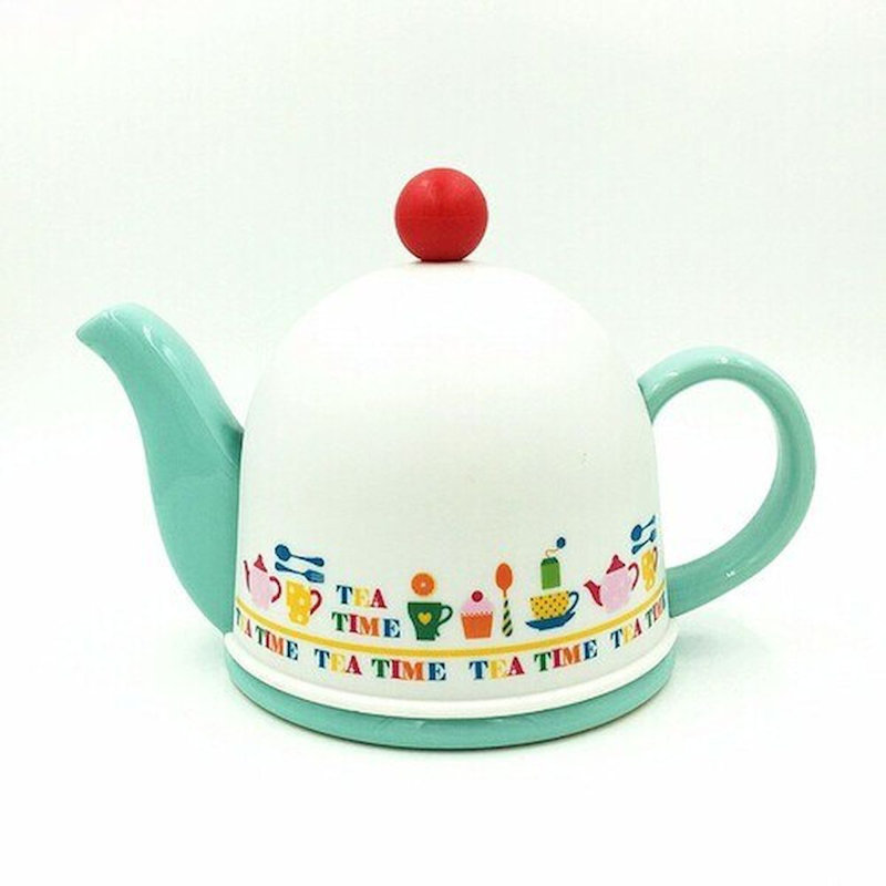 Couvre-thé Kaesp et théière verte avec infuseur Kaeston, Bleu, 17
