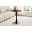 Table tulipe ronde 23,6 po - Faux noyer, base piédestal, 2 à 4 sièges-1663570660