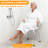 Heavy-Duty Backless Shower Bench with Arms