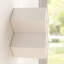 Woodcrest 5 Bottle Wall Mounted Wine Bottle Rack in White