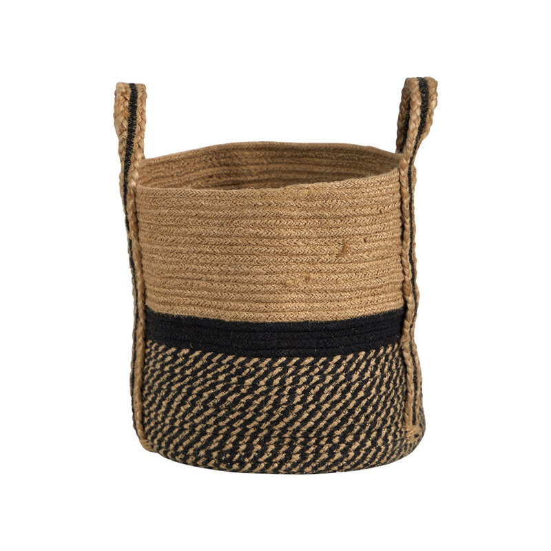 Panier en jute naturel