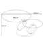 Ashneel Extendable Pedestal Coffee Table