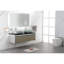 Lavabo vasque de salle de bain 24 po x 14 po ovale - Installation au-dessus du comptoir, ABS bleu, hygiénique, avec résistance aux égratignures, à la décoloration, aux chocs, fixation à fonction de drainage efficace, égratignures, décoloration, impact
