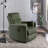 Harrill Plush Corduroy Fabric Manual Swivel Glider Recliner-511177457