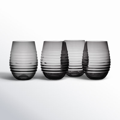 Mikasa Ciara 18 oz. Stemless Wine Glasses