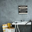 "Epic Graffiti" Zephyr Quote 2 "par Mike Schick, art mural sur toile, 12 po x 12 po