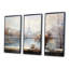 Hiver Paris, Tour Eiffel, ville charmante IV - Art mural de Paris-2100794458-2100794456
