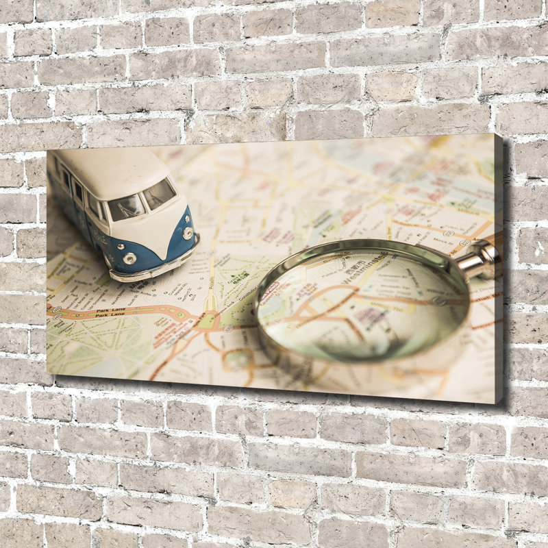 Symbolism Of Travel - No Frame Print on Canvas