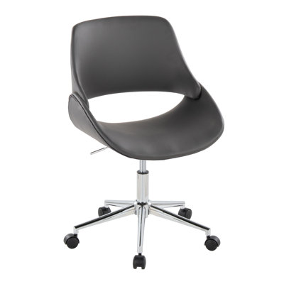 Najrin Faux Leather Upholstered Office Chair by George Oliver