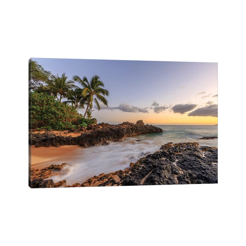 Small Beach In Makena Area, Maui, Hawaii, USA by Stuart Westmorland - Wrapped Canvas Gallery-Wrapped Canvas Giclée