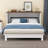 Solid Pine Murphy Bed Chest With Charging Station And Large Storage Drawer For Home Office Or Small Room-544182802