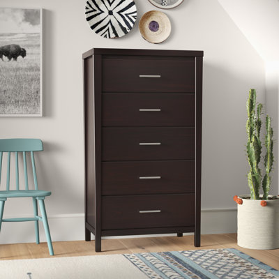 Rune 81cm W 5 - Drawer Chest of Drawers