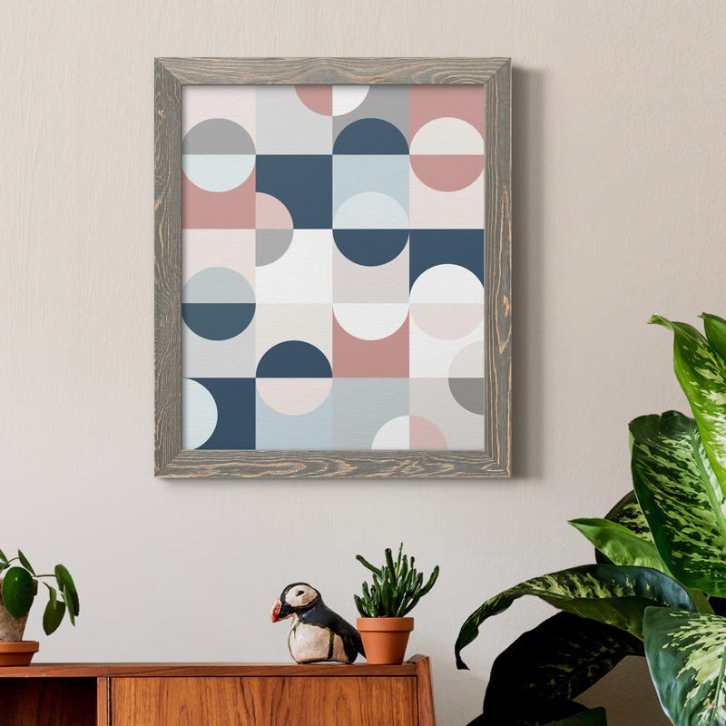 Modern Reflection - Cadre photo, impression sur toile, H 24 po x l 18 po x P 1,5 po, Toile avec cadre gris