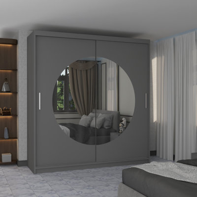 Ariyiah 2 Door Laminate Wardrobe