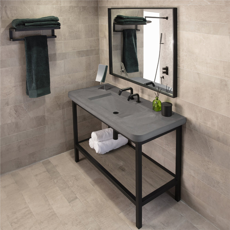 Giulia Towel Rack, Matte Black