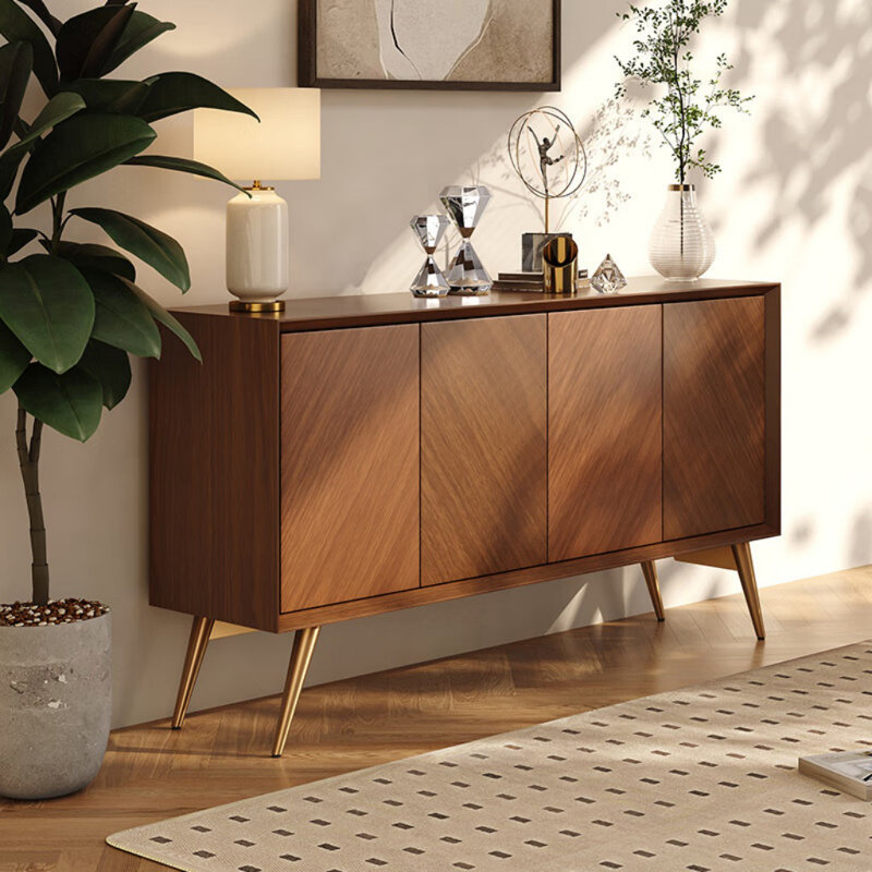 French Fishbone Pattern Sideboard