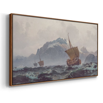 Nautical Series-CECXCVI- Toile tendue avec châssis tendue - Prêt à accrocher