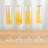 Karch Kyra champagne flutes-set/4