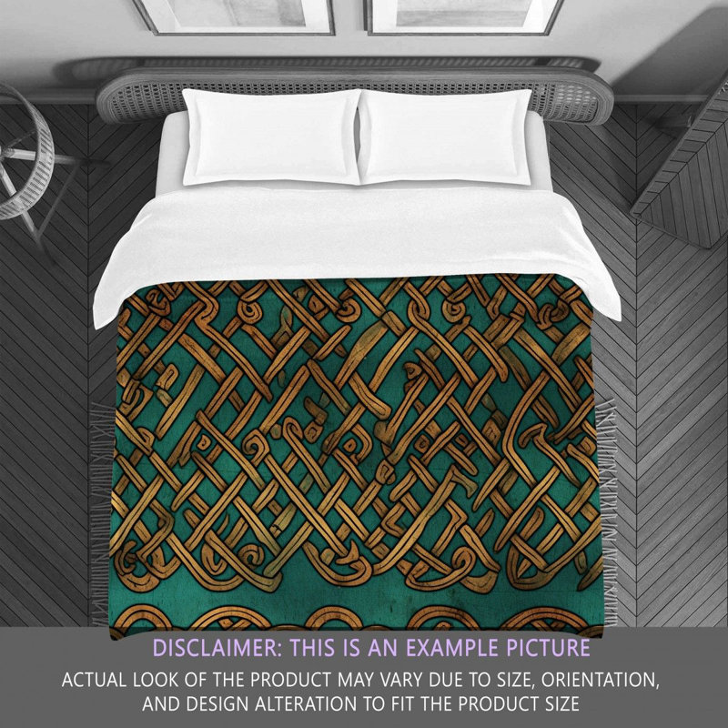 Celtic Styles Brown Comforter, King Comforter