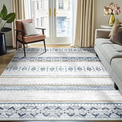 Le tapis du salon est lavable