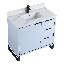 Meuble-lavabo sur pied simple 36 po avec plateau en pierre Gesel-251428773-251428782-204573107