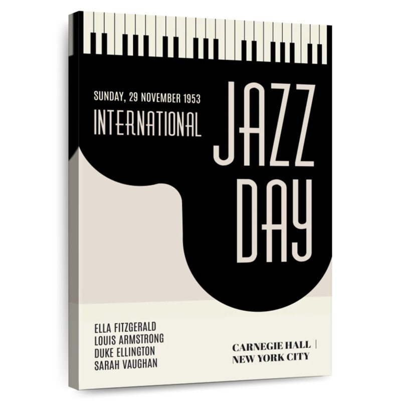 Abarca Jazzy Days, 48" H x 32" W