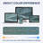 Stretchy Slipcover for Ottoman - Easy to Clean & Durable - Comfort Collection-352344776-379467341