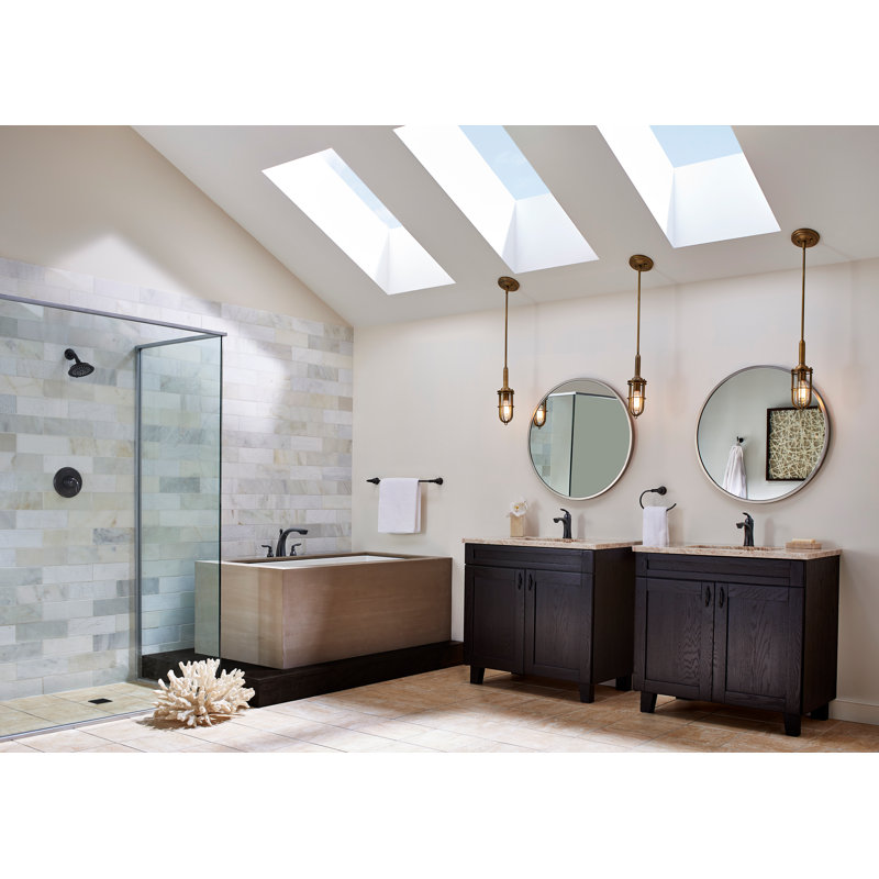 Robinet de baignoire et douche Avalon, Bronze toscan