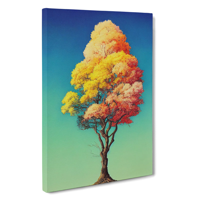 Awesome Tree No.1 - Wrapped Canvas, 50cm H x 35cm W x 3cm D