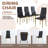 Modern Dining Chairs Set Of 4, Metal Legs-1851234861-1851234860