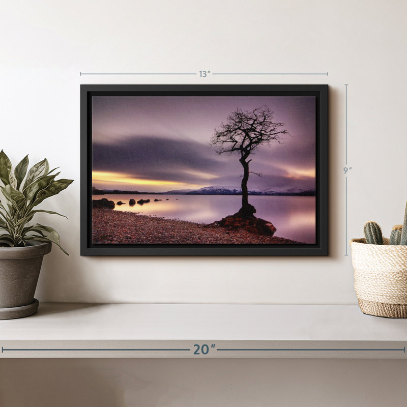 " Loch Lomond Tree Wall Art ", 9" H x 13" W
