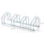 Alvetta Bike Stand Parking Rack Floor/Wall Mount, 4 Racks Silver