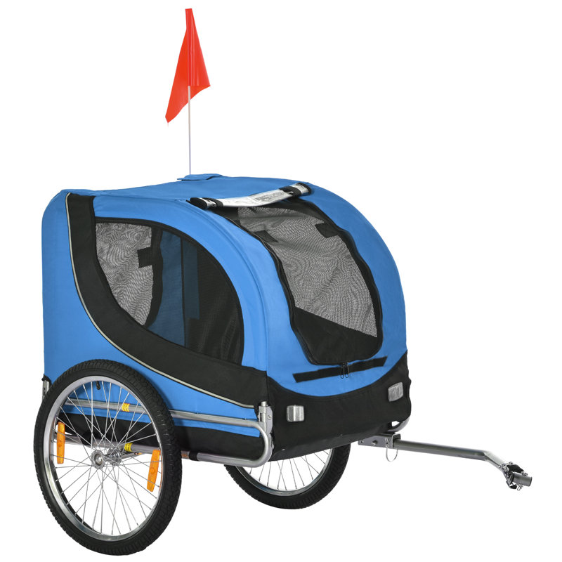 Collapsible Pet Carrier, 110cm H x 90cm W x 65cm D, Blue