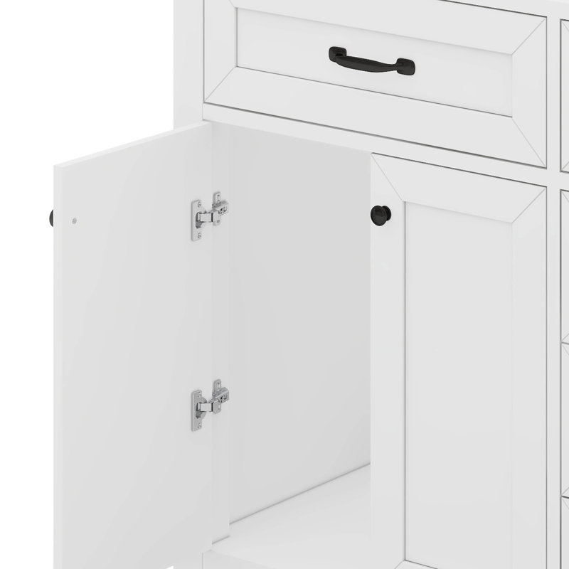 Meuble-lavabo 36 po avec tiroirs 36 po, Blanc