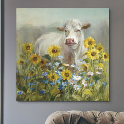 «Farm and Field I v2 Crop» par Danhui Nai, reproduction sur toile