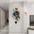 26.4"LED Silent Wall Clock Multi-Function Display Voice-Activated Wall Clock